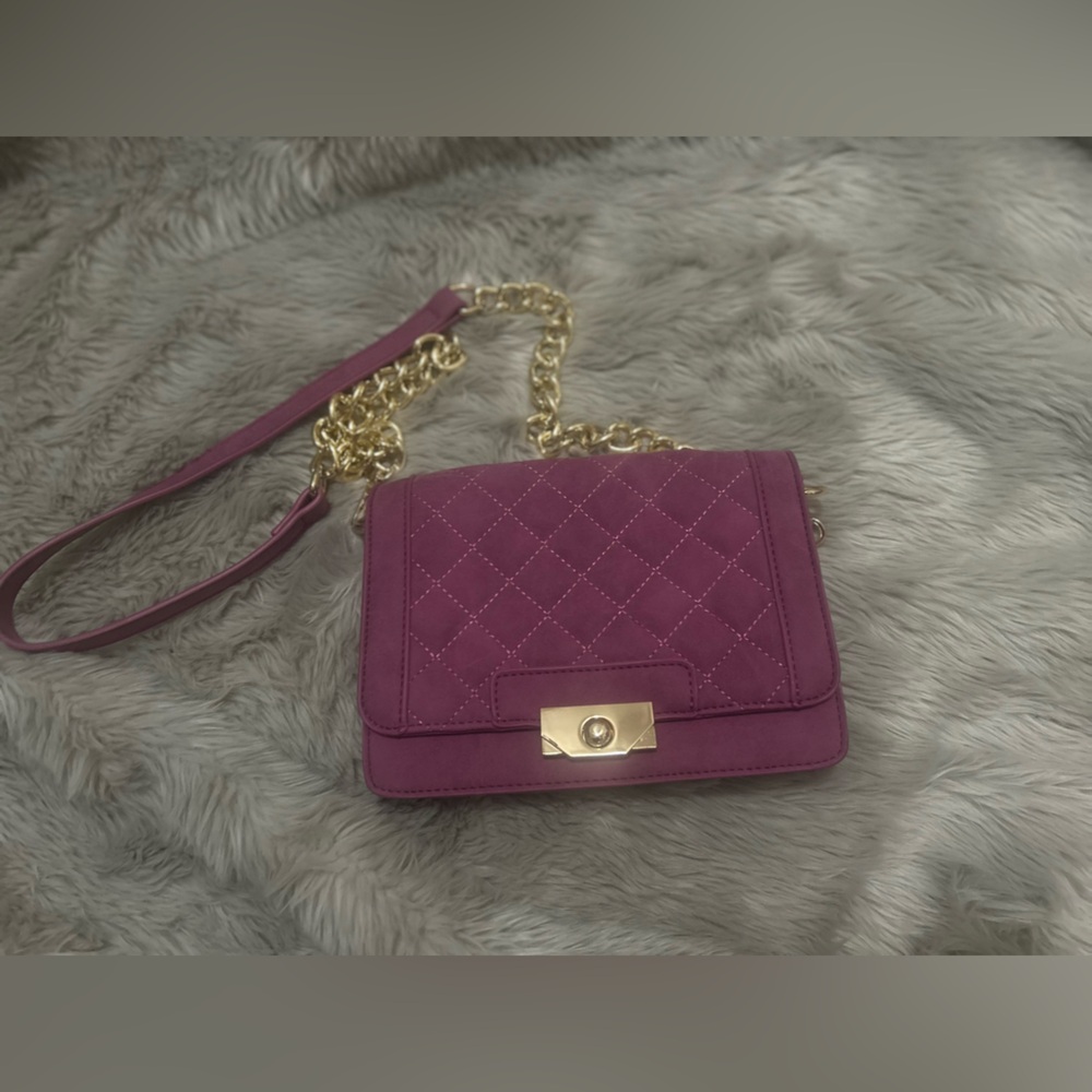 Elegant fuchsia Quilted Women's Bag
